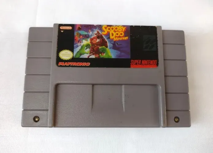 Scooby Doo Mystery Original Snes - Detalhes Na Carcaça