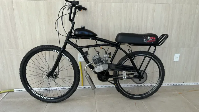 Bicicleta motorizada aro 29, nova