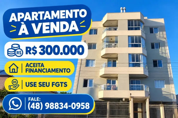 APARTAMENTO À VENDA - GUARDA DO CUBATÃO | PALHOÇA - SC