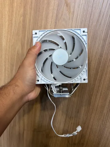 Air Cooler DeepCool Ag400 branco arfa