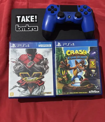 PS4 SLIM SEMI NOVO-PERFEITO ESTADO
