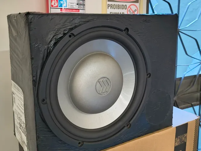 Auto falante slims sub woofer Bravox 10 "