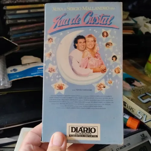Fita VHS Xuxa em lua de cristal