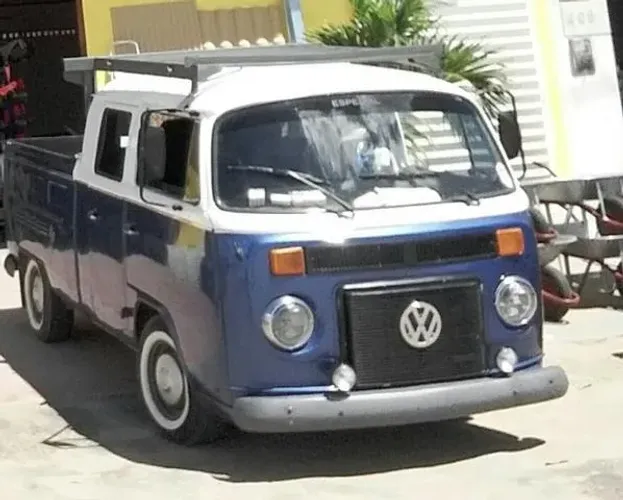 Bagageiro de ferro para a Kombi