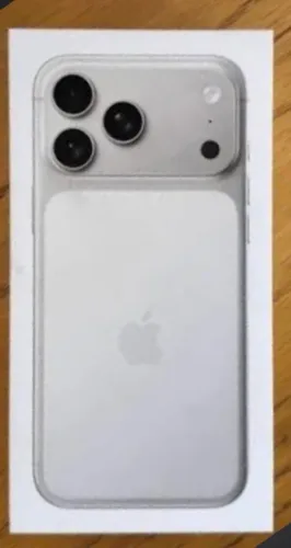 iPhone 17 pro max 256 silver lacrado - venda somente