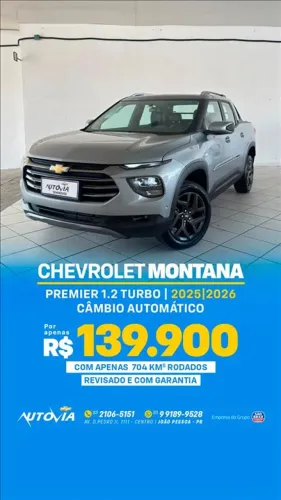Chevrolet Montana Premier 1.2 Turbo Flex 12V Aut. 2026
