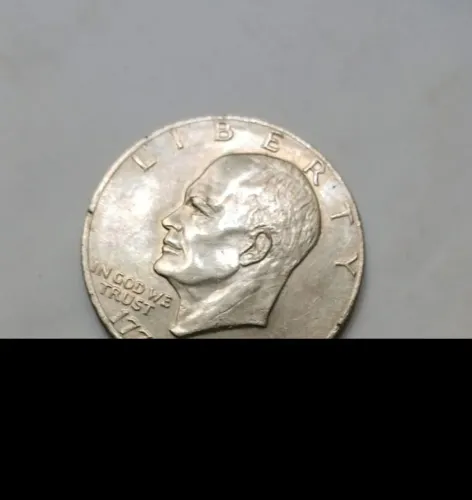 Moeda Antiga de Um Dólar Americano
