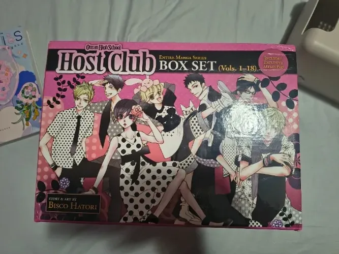 Box Coleção Completa - Ouran High School Host Club + brindes