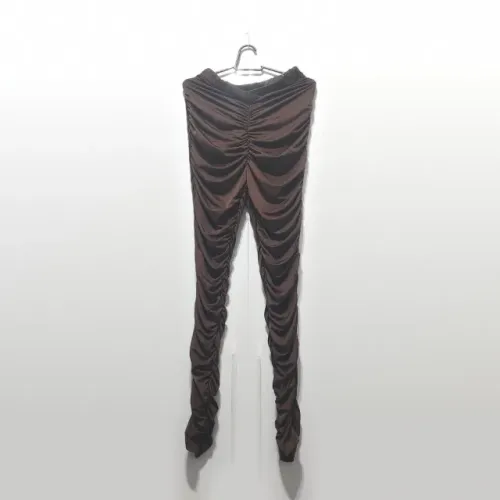 Calça Franzida Marrom Shein SXY Tam M Nova com Etiqueta