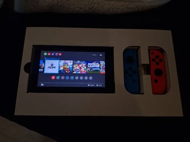 ? Nintendo Switch Completo + Dock + Joy-Cons + Acessórios