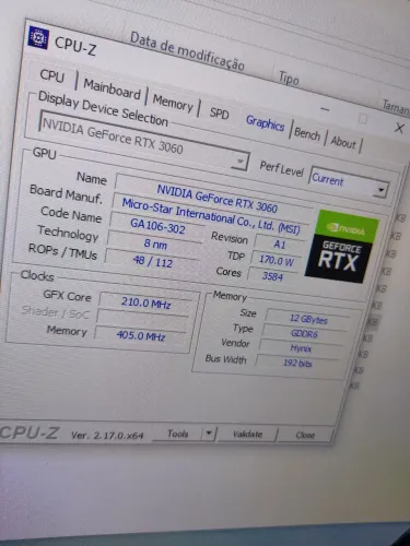 RTX 3060 12 GB lacrada