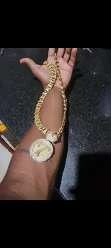 Corrente de moeda antiga 