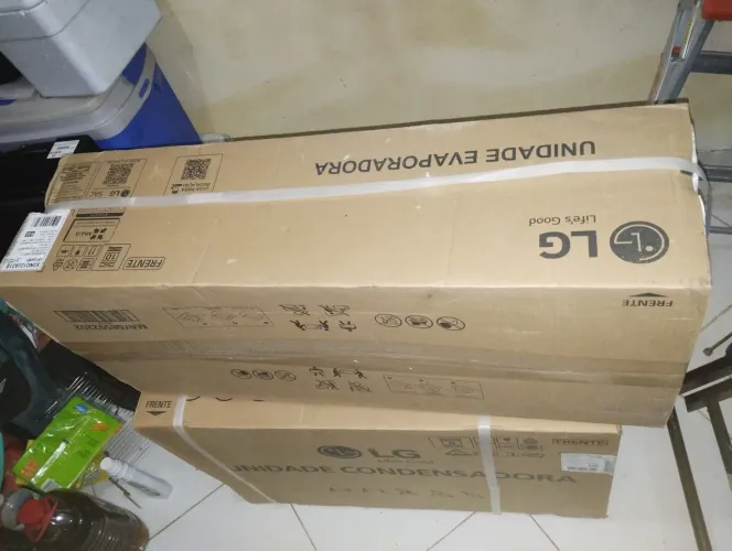 Ar-condicionado dual inverter LG 12mil BTUs 110v