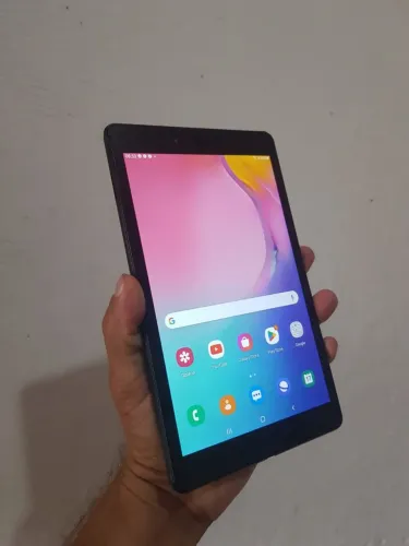 Tablet Samsung + caixa 32 gbs