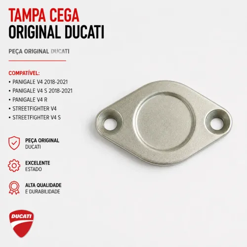 Tampa Cega do Cabeçote Original Ducati Panigale V4