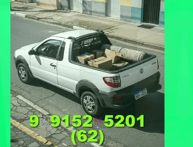 Frete para toda a região com carro aberto - Carretos e transportes de cargas rápidos
