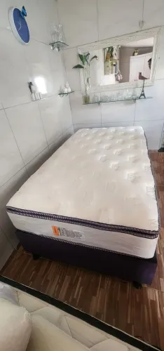 Cama box isofort luxo SOLTEIRÃO.