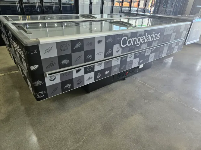 ilha de congelados 3 metros 1163 litros nova