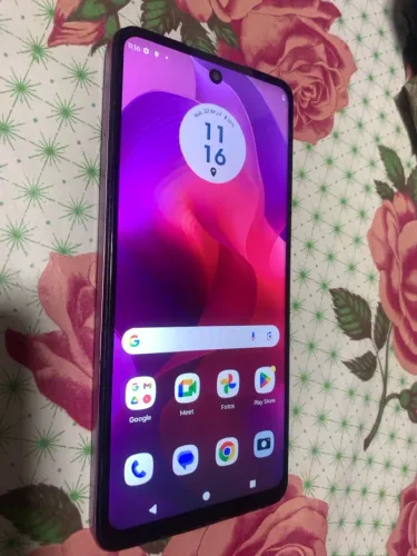 Moto g 24 rosa seminovo 