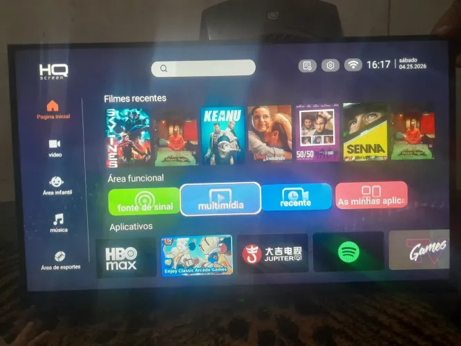 Smart tv Android 32 polegadas 