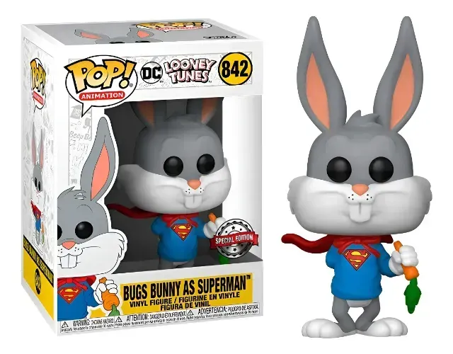 Funko Pop Looney Tunes 80th Bugs Bunny Superman 842