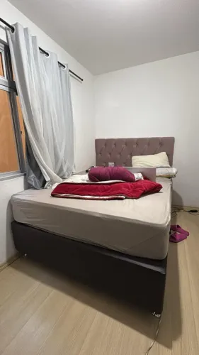 CAMA BOX E COLCHÃO NANOLASTIC ORTOBOM