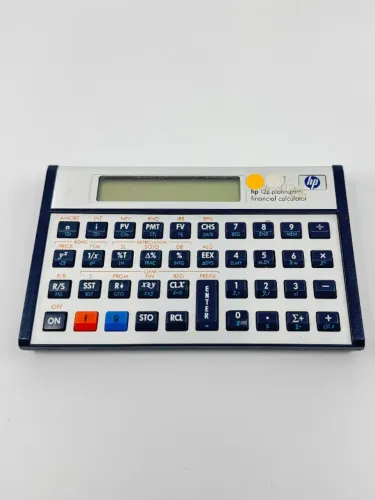 Calculadora Financeira Hp Calculadora Hp 12c Financial 12c Prata (Usado)