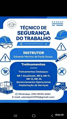 Técnico de segurança do trabalho