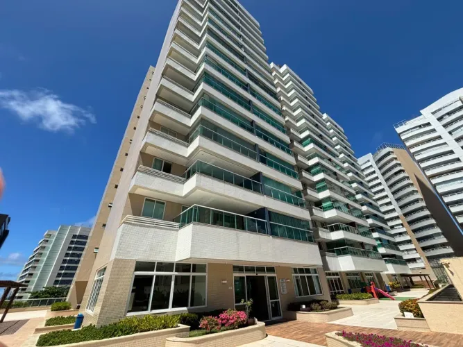 APARTAMENTO 3/4 FINAMENTE DECORADO NO PARADISE RESIDENCE EM ARMAÇÃO