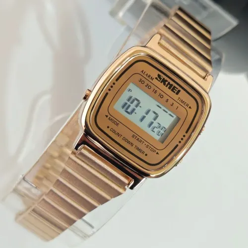 Relógio Skmei 1901 3ATM - À Prova D?Água Delicado Aço inox Rose