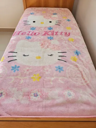 Cobertor de Solteiro Hello Kitty (Importado)