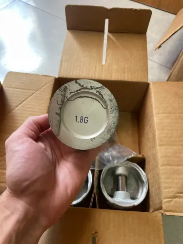 Kit Pistão Gol Mi 1,8 98 / 0,50 Original Metal Leve Gasolina