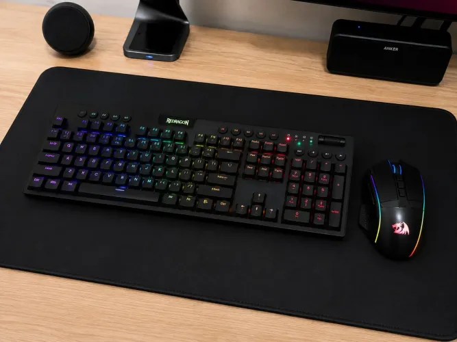 KIT Teclado e Mouse Gamer Redragon