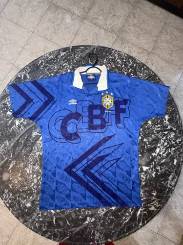 Camisa seleção Brasil 1991 a 1993 Away