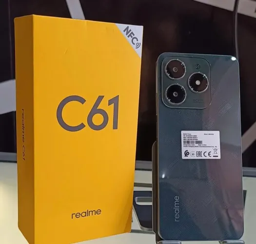 Celular em Promoção - baratooooooo - Realme C61 NFC - 128/4 Verde Escuro 