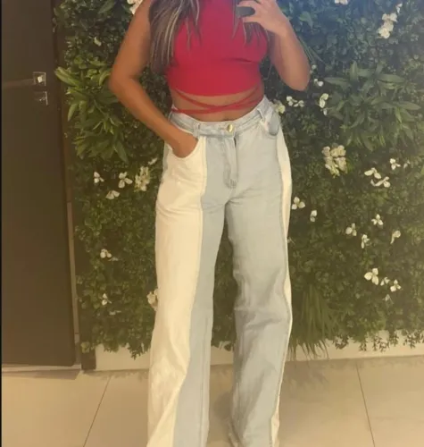 CALÇA JEANS PANTALONA NOVA TAMANHO 40