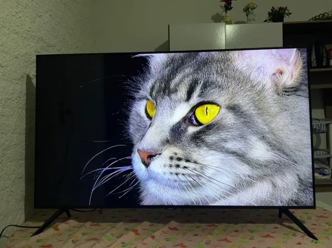 Smart TV Samsung 55" 4K - PRA SAIR LOGO!