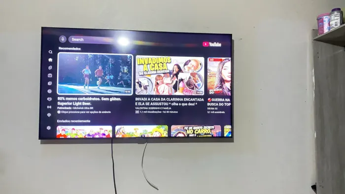 Smarttv Samsung cristal UHD 55 polegadas