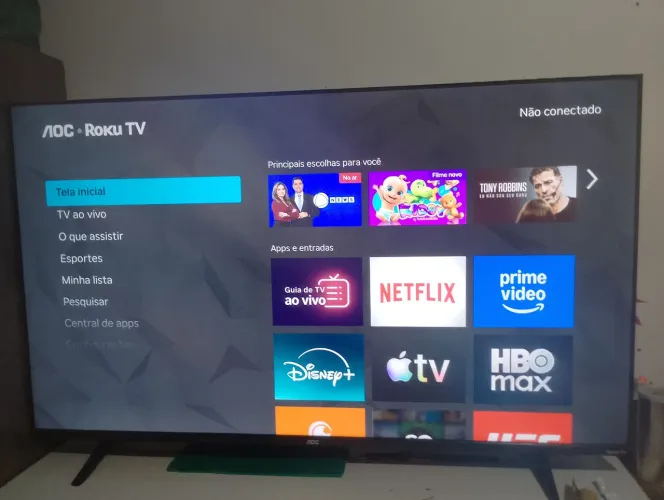 Vendo ótima televisão smart 