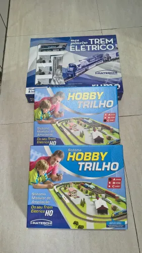 Meu primeiro Trem com Hobby trilho A e C