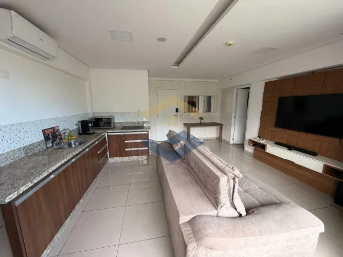 Flat/Apartamento p/Locação c/ 55m², 1 Dorm., Sala, Cozinha, Banheiro - Cond. Línea Home St