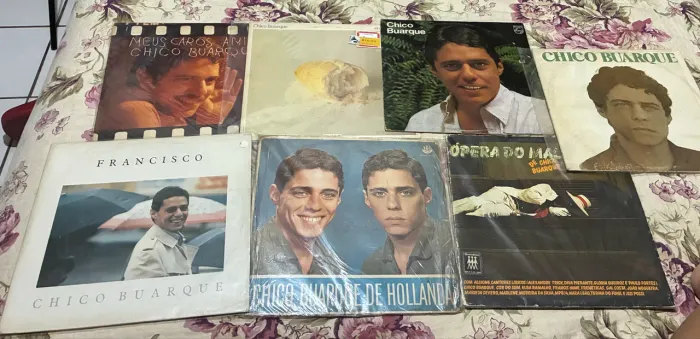 Lote 7 Lp?s Chico Buarque