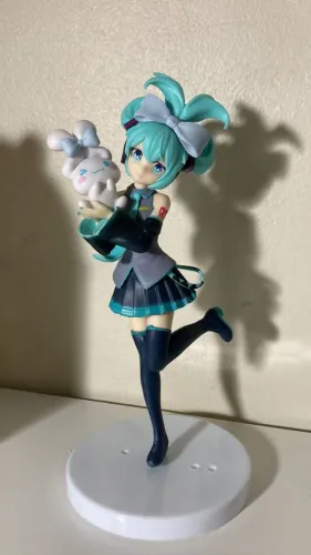 action figure hatsune miku troco por monster high