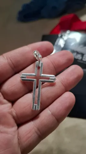 Pingente crucifixo prata 925