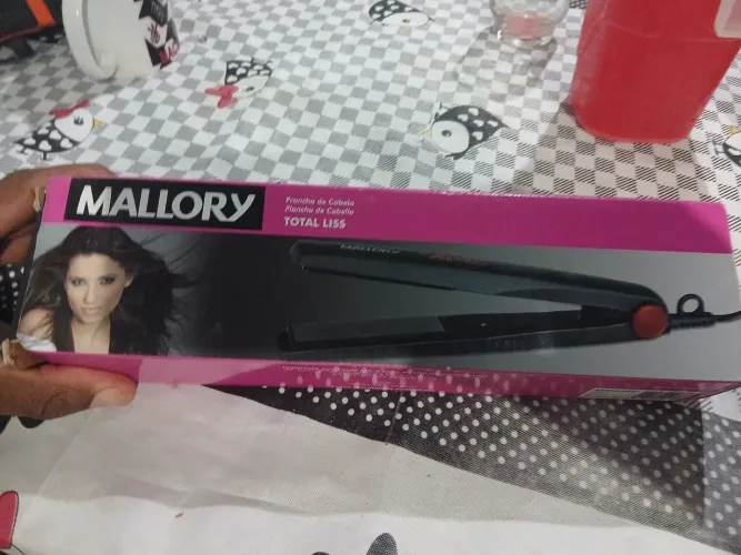 Prancha de alisar cabelo