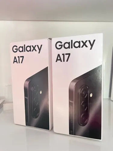 Samsung Galaxy A17 128GB - NOVO, LACRADO COM NOTA FISCAL!