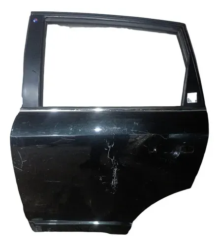 Porta Traseira Esquerda Gm Captiva 2008 A 2012 Traseira Esquerdo Preto
