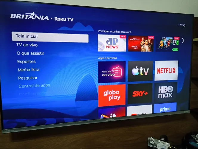 Tv smart 40 polegadas Britânia