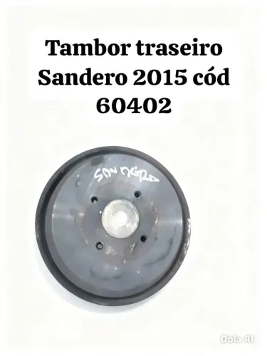 Tambor traseiro Renault Sandero