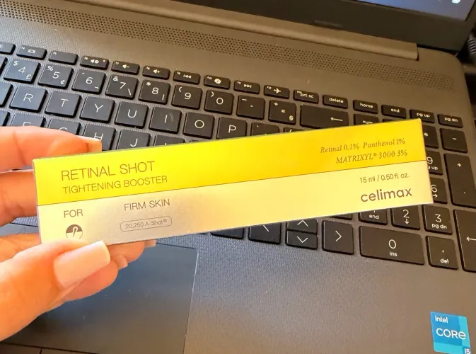 Celimax Retinal Shot 0,1% ORIGINAL 15ml + QRcode de Autenticidade